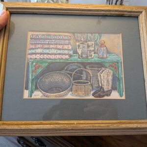 Framed Southwestern Art Print